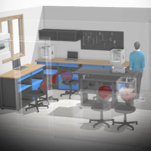 Projection du futur FabLab